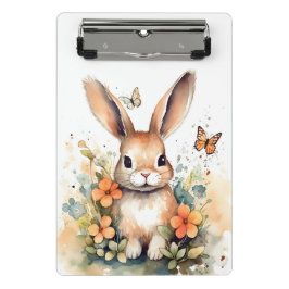 Niedlich Forest baby bunny Pints Kinderzimmer Art Mini Klemmbrett