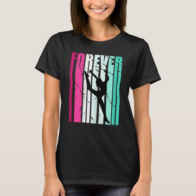 Niedlich Forever Niedlich Rhythmic Gymnastik Gecoa T-Shirt (Vorderseite)