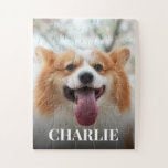 Niedlich Foto Ihres Hundes<br><div class="desc">Personalisieren Sie dieses Rätsel mit Ihrem Lieblings-Foto (Hund,  Katze,  etc.). Ein lustiges Geschenk für den Hundeliebhaber,  Katzenliebhaber. Ihr Haustier mit einem speziellen Bild in Puzzle-Form zu sehen,  ist ein willkommener Zugeständnis.</div>