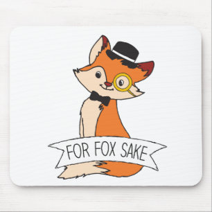 Niedlich Fox Clipart Oh For Fox Sake Epic Sarcasti Mousepad