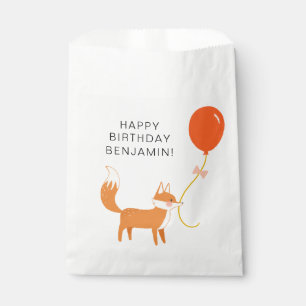 Niedlich Fox Modernes KinderParty Geschenktütchen