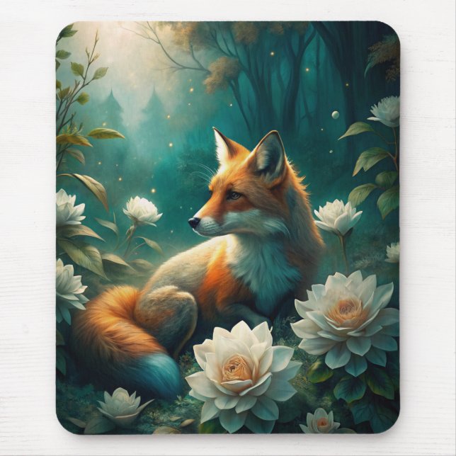 Niedlich Fox Mousepad (Vorne)