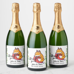 Niedlich Fox Vielen Dank, Baby Showr