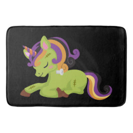 Niedlich Frankenstein Unicorn Halloween Badematte
