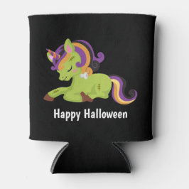 Niedlich Frankenstein Unicorn Happy Halloween Dosenkühler