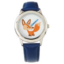 Niedlich Friendly Cartoon Fox Watch