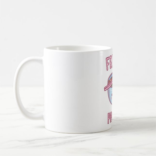 Niedlich Friends Pho Ever Pun Kaffeetasse (Links)