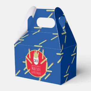 Niedlich Fries Restaurant Geburtstagsparty Geschenkschachtel
