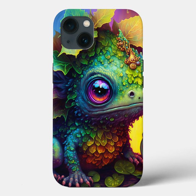 Niedlich Frog Monster Fantasy Case-Mate iPhone Cas Case-Mate iPhone Hülle (Rückseite)