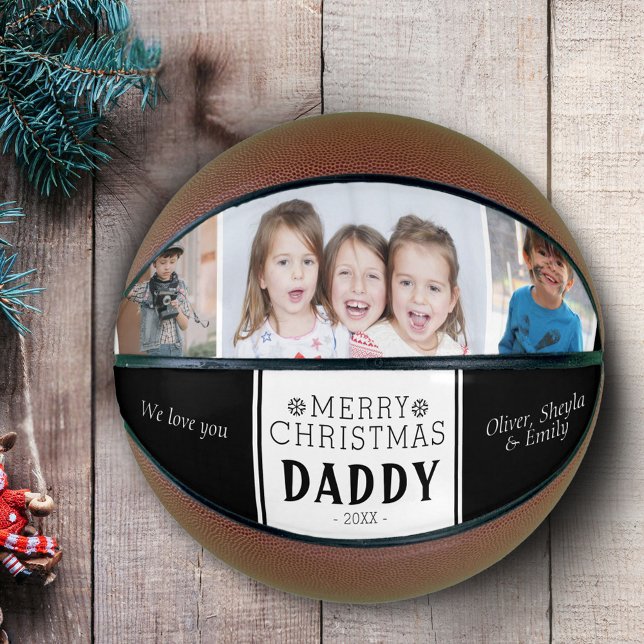 Niedlich frohe Weihnachten Daddy Black 3 Foto Coll Basketball (Von Creator hochgeladen)