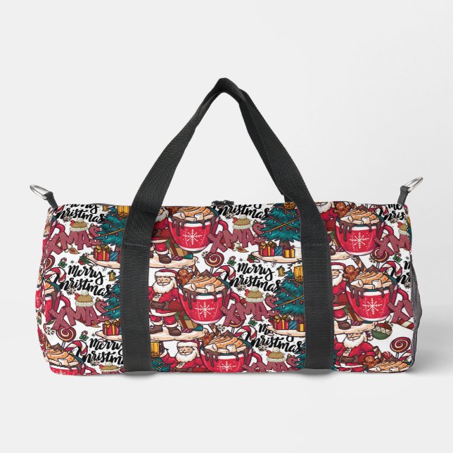 Niedlich frohe Weihnachten - Feiertag Duffle Bag (Vorderseite)