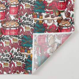 Niedlich frohe Weihnachten - Feiertag Wandteppich
