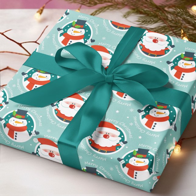 Niedlich frohe Weihnachten Weihnachten Weihnachten Geschenkpapier (Von Creator hochgeladen)