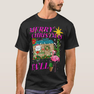 Niedlich frohe Weihnachten Ya'll Southerners T-Shirt