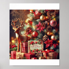 Niedlich Frohe Weihnachtsbrille Poster