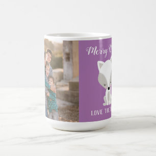 Niedlich Frohe Weihnachtsfox Kaffeetasse