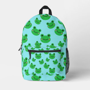 Niedlich Frosch Kids School Bedruckter Rucksack
