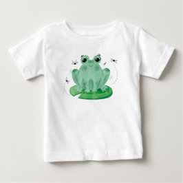 Niedlich Frosch-Shirt Baby T-shirt
