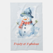 Niedlich Frosty & Fabulous Snowman zu Weihnachten