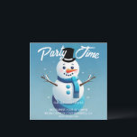 Niedlich Frosty The Snowman Einladung<br><div class="desc">In dieser Weihnachtszeit,  die Freude und die Magie der Weihnachtszeit mit dieser bezaubernden Weihnachtsfeiertagskarte. Egal,  ob Sie Familie,  Freunden oder Party-Gast herzlich willkommen heißen,  diese Karte bringt Ihnen ein Lächeln und erweckt den Geist der Saison.</div>