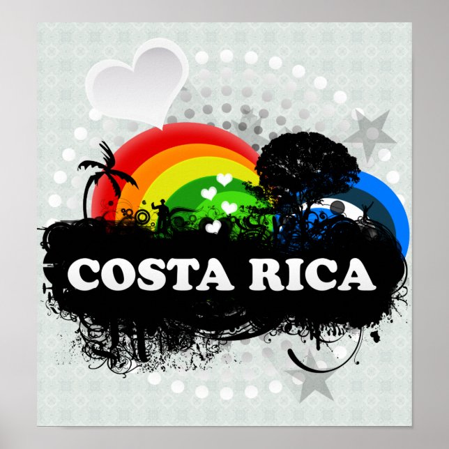 Niedlich Frucht Costa Rica Poster (Vorne)