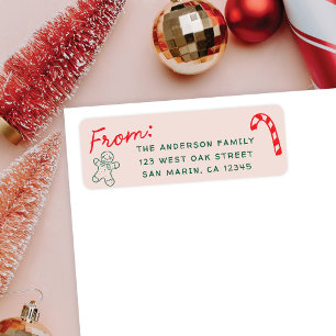 Niedlich Fun Doodles Weihnachtsfeiertag Rücksendea
