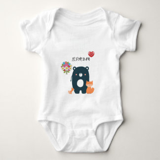 Niedlich Funny Baby Jersey Bodysuit | Strampler