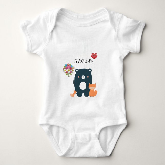 Niedlich Funny Baby Jersey Bodysuit | Strampler (Vorderseite)