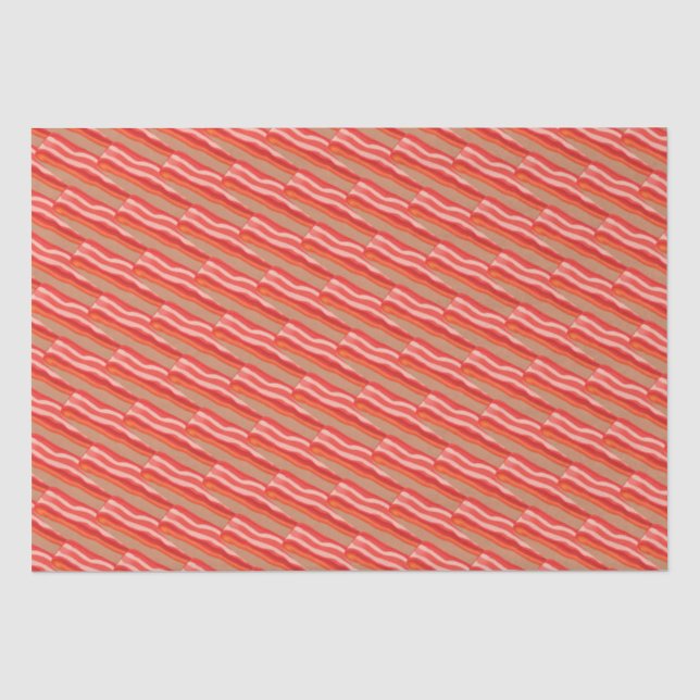 Niedlich Funny Bacon Seidenpapier (Vorderseite)