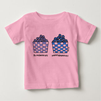Niedlich Funny Blueberries Happyberries Baby Outer Baby T-shirt