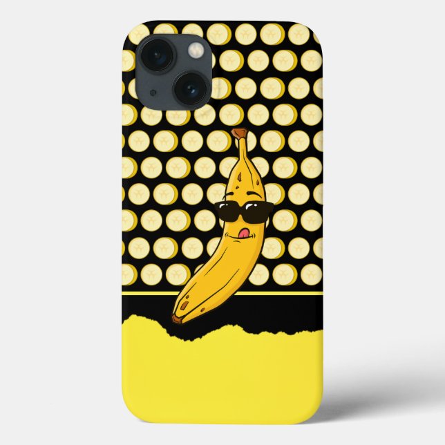 Niedlich Funny Cool Banana Case-Mate iPhone Hülle (Rückseite)