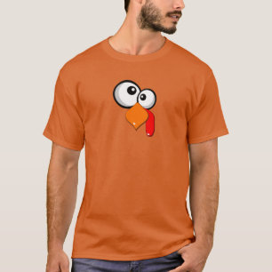 Niedlich Funny Crazy-Mit Augen Türkei T - Shirt