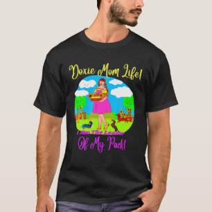 NIEDLICH FUNNY DACKEL PUN DACKEL MAMA LIFE LEADER T-Shirt