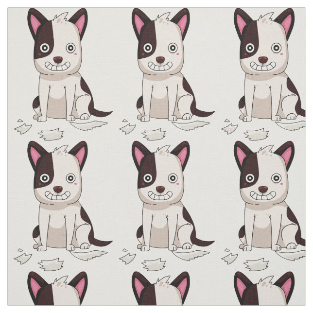 Niedlich & Funny Dog - Sonderfarbstoff Stoff (Muster)