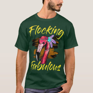 Niedlich Funny Flocking Fabulous Flamingo Puns sin T-Shirt