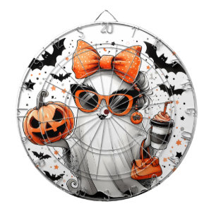 Niedlich Funny Halloween Ghost Dartscheibe