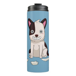 Niedlich & Funny Hund individuelle Name, Text & Fa Thermosbecher