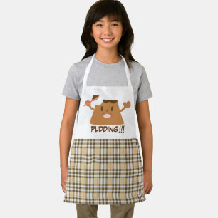Niedlich Funny Kawaii Schokolade PUDDING!!! Schürze