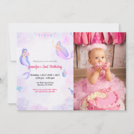 Niedlich Funny | Kinder Foto Geburtstag Einladung