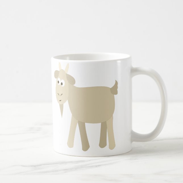 Niedlich Funny Little Goat Kaffeetasse (Rechts)