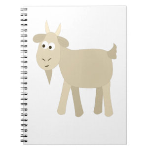 Niedlich Funny Little Goat Notizblock
