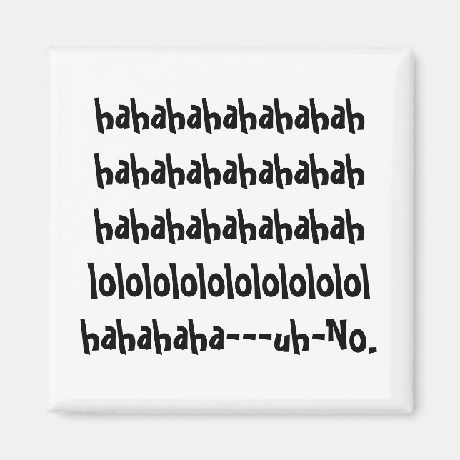 Niedlich Funny Magnet (Vorne)