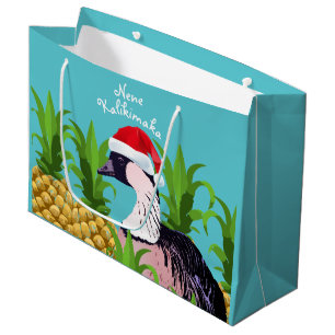 Niedlich & Funny Nene Kalikimaka Hawaii Weihnachts Große Geschenktüte