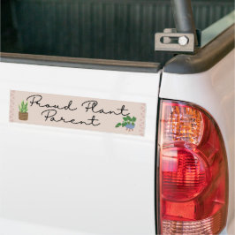Niedlich Funny Proud Pflanze Parent Autoaufkleber