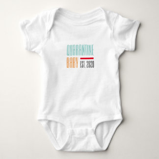 Niedlich & Funny Quarantine Baby 2020 Baby Strampler