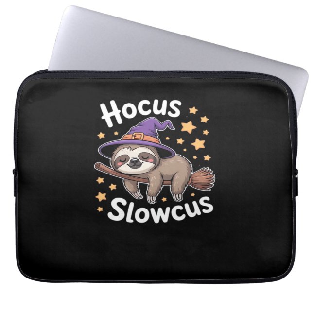 Niedlich Funny Sloth Halloween Essential T - Shirt Laptopschutzhülle (Vorderseite)