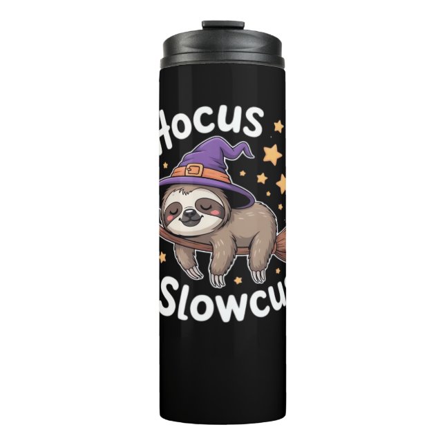 Niedlich Funny Sloth Halloween Essential T - Shirt Thermosbecher (Vorderseite)