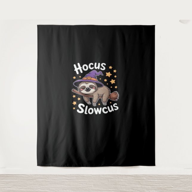 Niedlich Funny Sloth Halloween Essential T - Shirt Wandteppich (Vorderseite)
