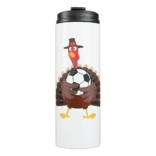 Niedlich Funny Soccer Erntedank Türkei Boys Thermosbecher