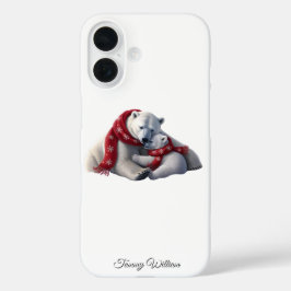 Niedlich Funny Spaß Trendy Modern Frohe Weihnachte iPhone 16 Hülle